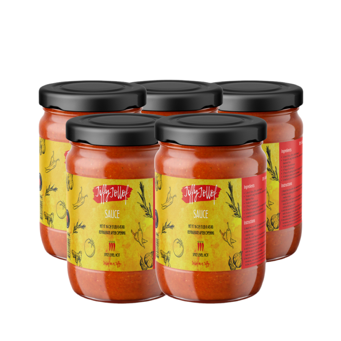 Jiffy Jollof Sauce Bundle Deal