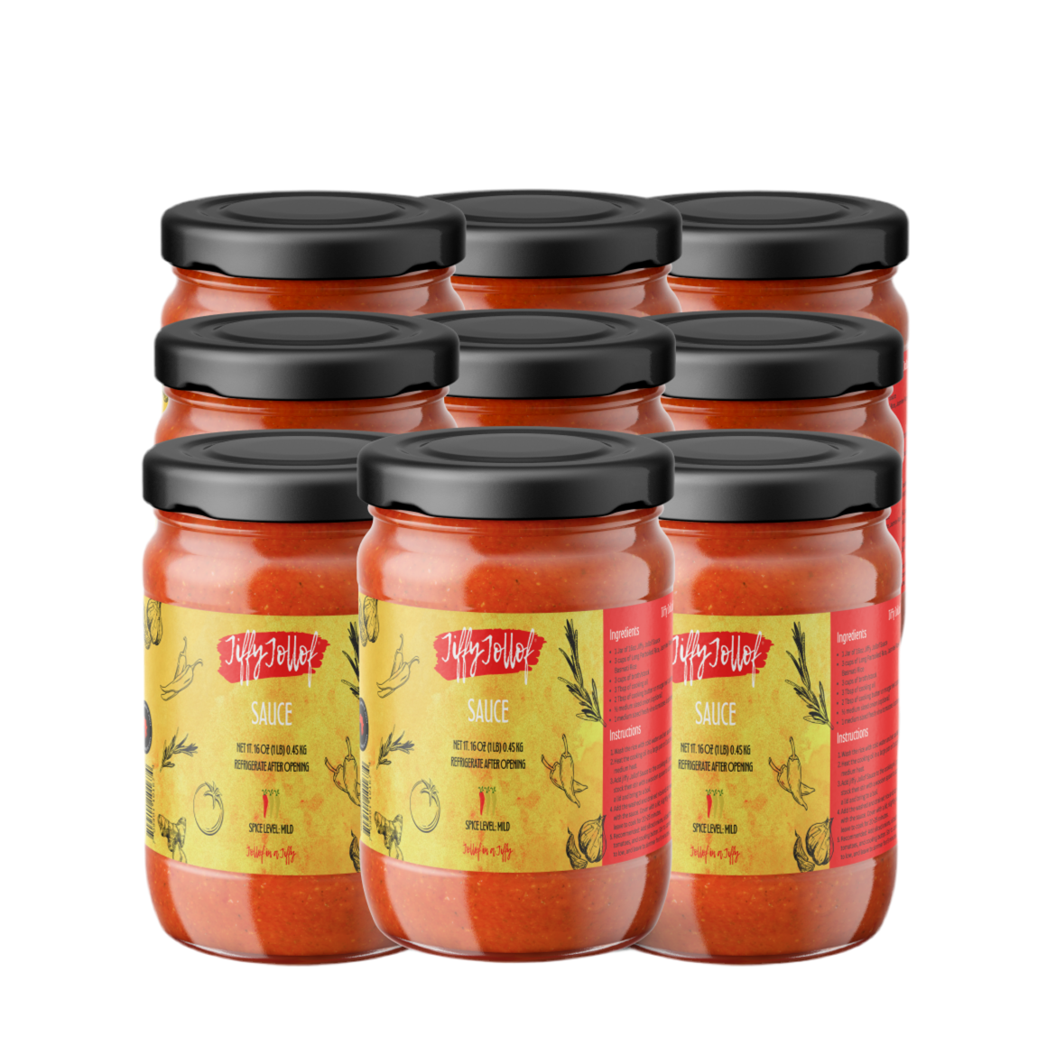 Jiffy Jollof Sauce Bundle Deal