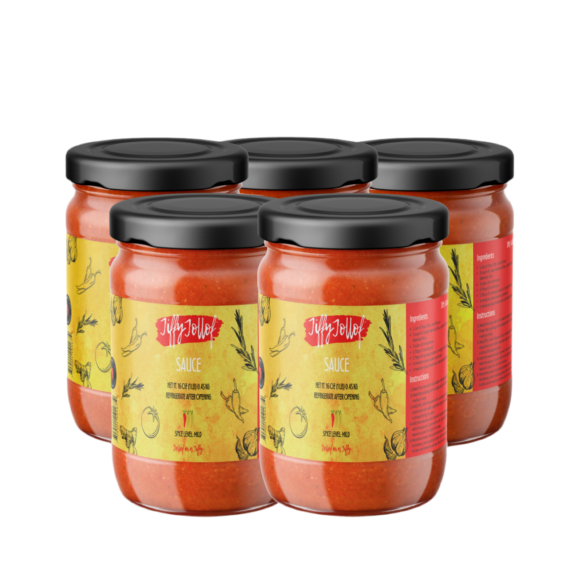 Jiffy Jollof Sauce Bundle Deal
