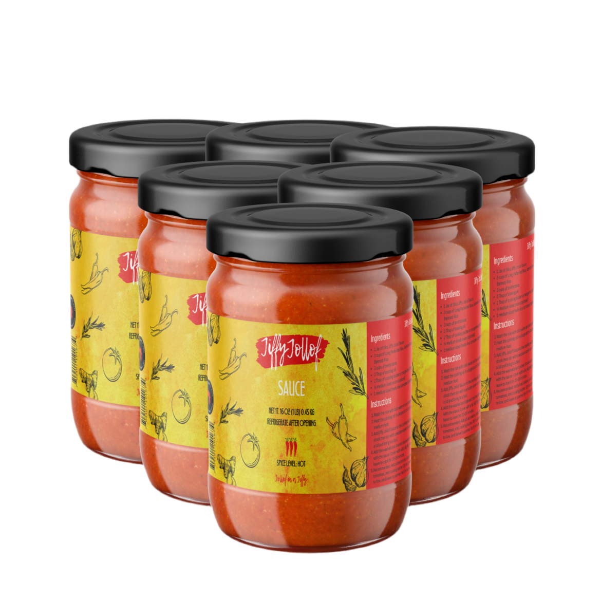 Jiffy Jollof Sauce Bundle Deal