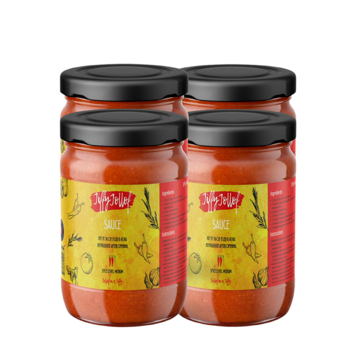 Jiffy Jollof Sauce Bundle Deal II