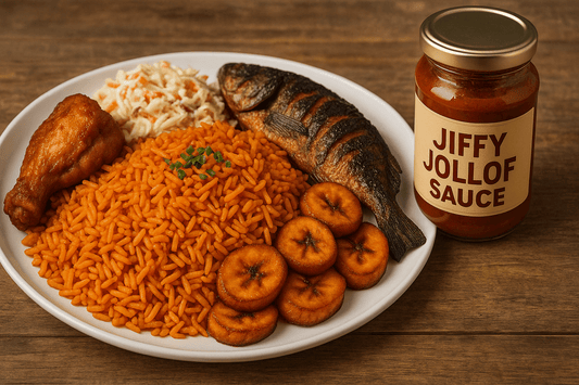Where To Buy Jollof Rice Sauce Online in USA - Jiffy Jollof
