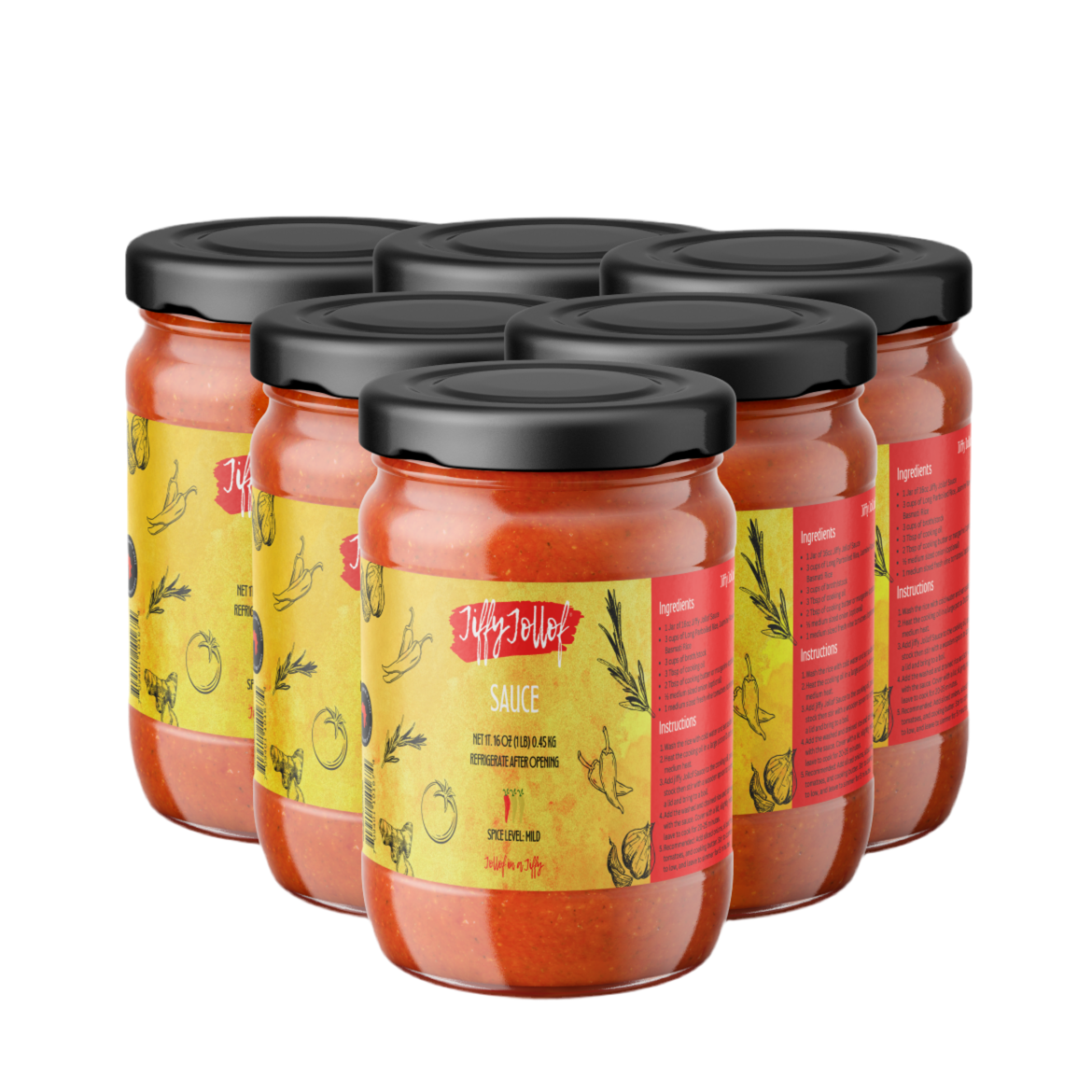 Jiffy Jollof Sauce Bundle Deal