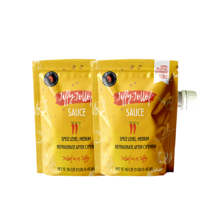 Jiffy Jollof Sauce Pouch Bundle Deal