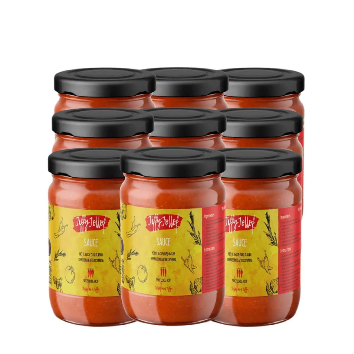 Jiffy Jollof Sauce Bundle Deal - Jiffy Jollof