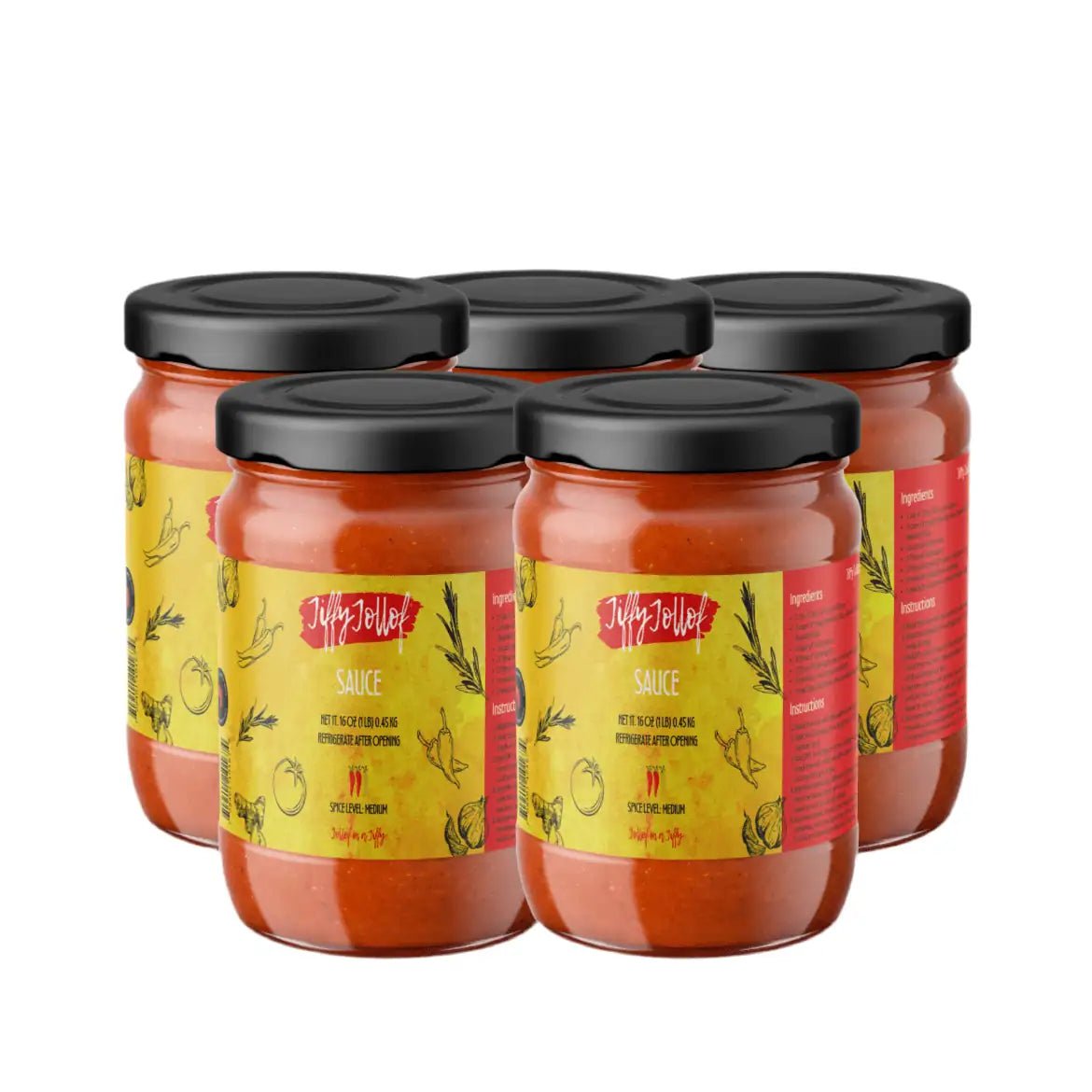 Jiffy Jollof Sauce Bundle Deal - Jiffy Jollof