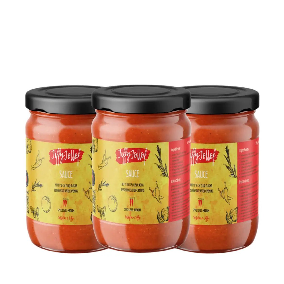 Jiffy Jollof Sauce Bundle Deal - Jiffy Jollof