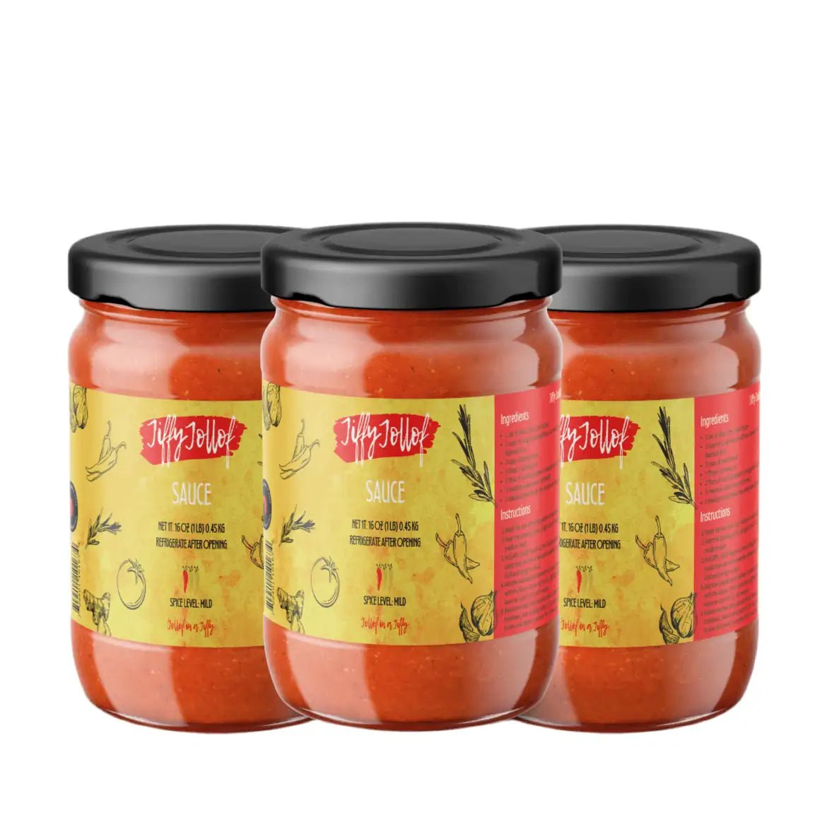 Jiffy Jollof Sauce Bundle Deal - Jiffy Jollof