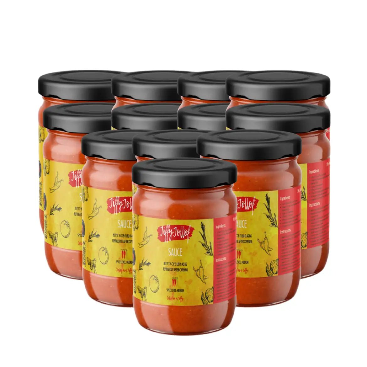 Jiffy Jollof Sauce Bundle Deal II - Jiffy Jollof