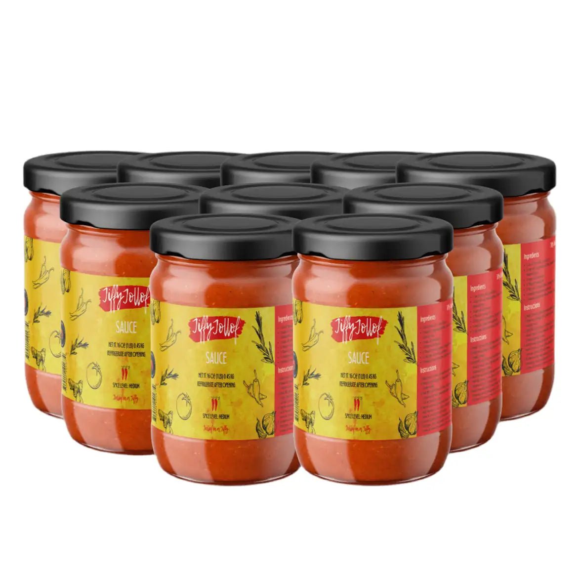 Jiffy Jollof Sauce Bundle Deal II - Jiffy Jollof