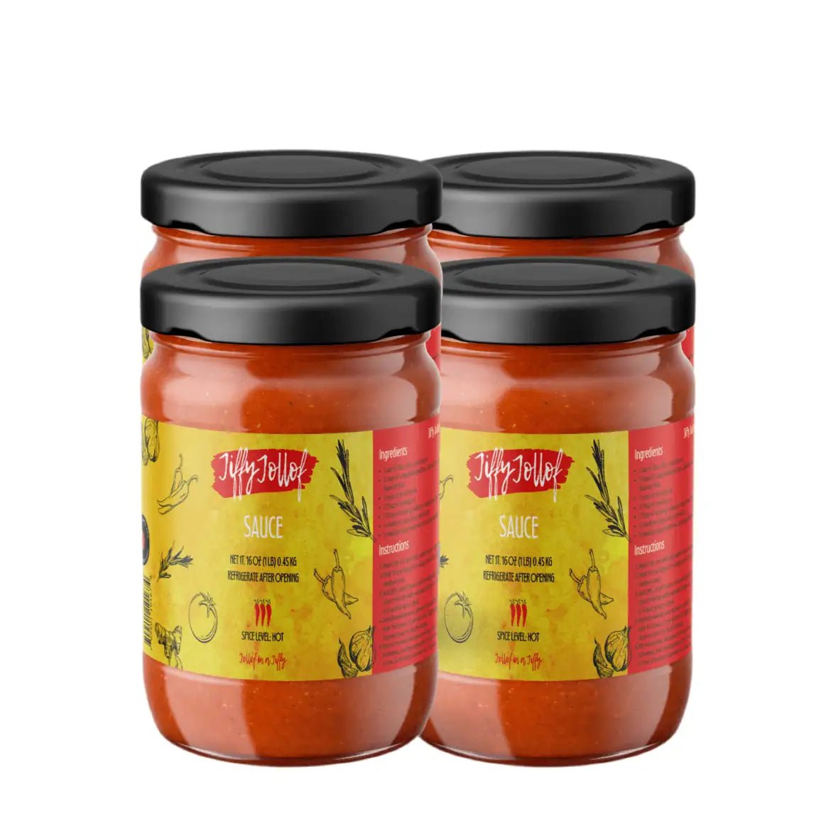 Jiffy Jollof Sauce Bundle Deal II - Jiffy Jollof