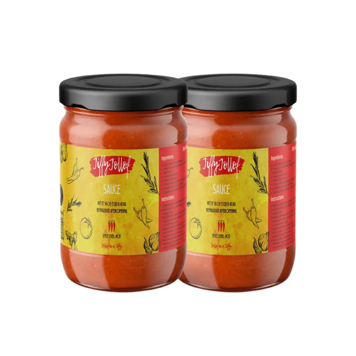 Jiffy Jollof Sauce Bundle Deal II - Jiffy Jollof