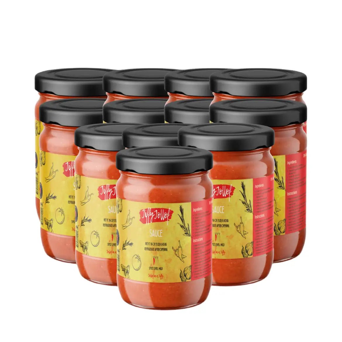 Jiffy Jollof Sauce Bundle Deal II - Jiffy Jollof