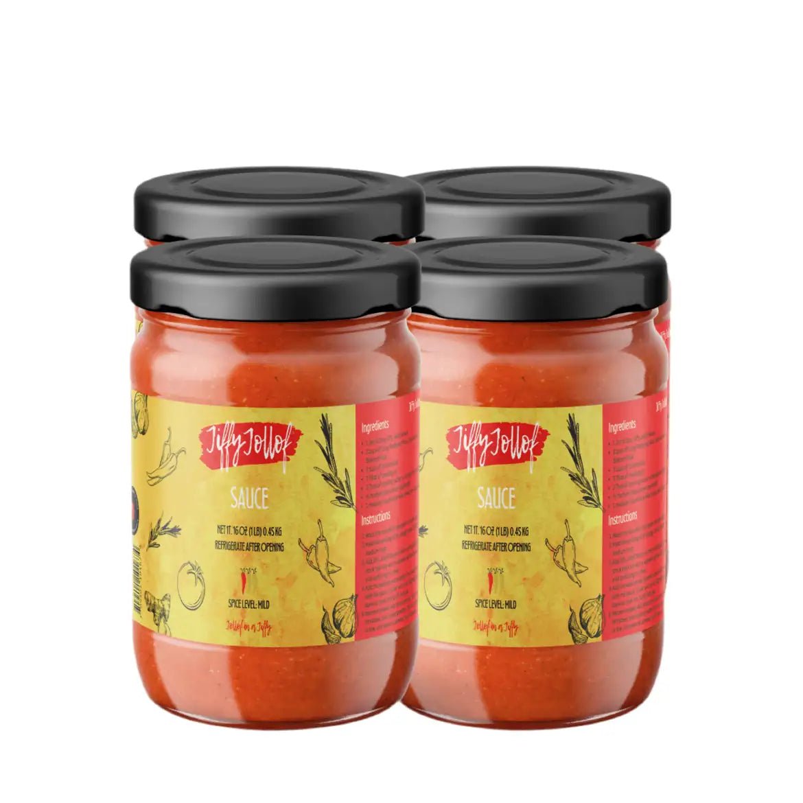 Jiffy Jollof Sauce Bundle Deal II - Jiffy Jollof